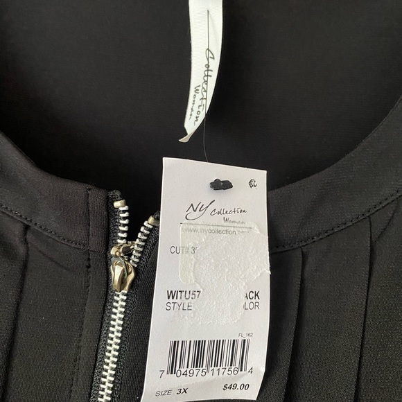 NWT Black Blouse - Picture 2 of 3